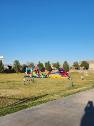 35ft Inclined Obstacle Course